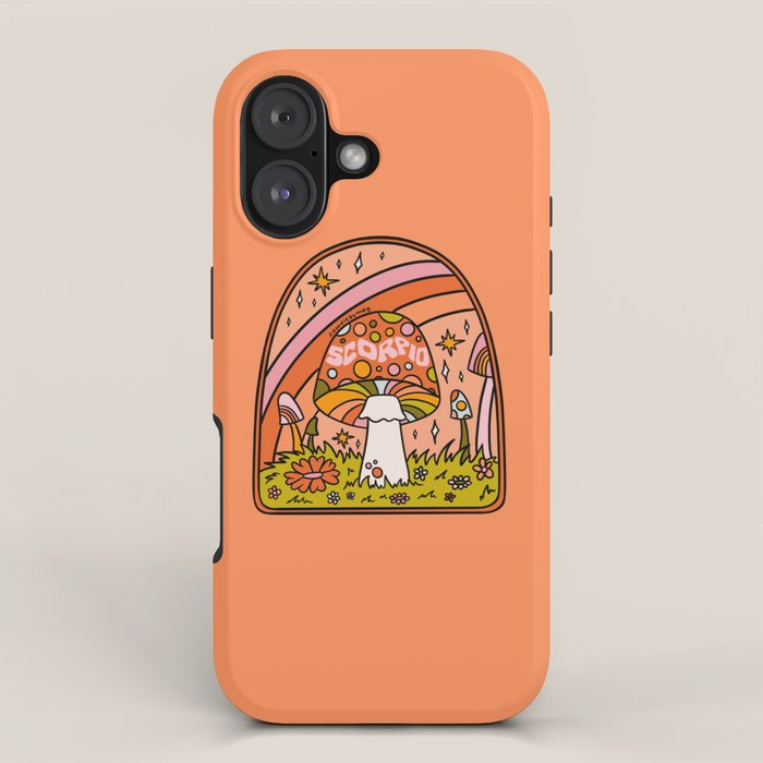 Scorpio Mushroom iPhone Case Gallery Image 1