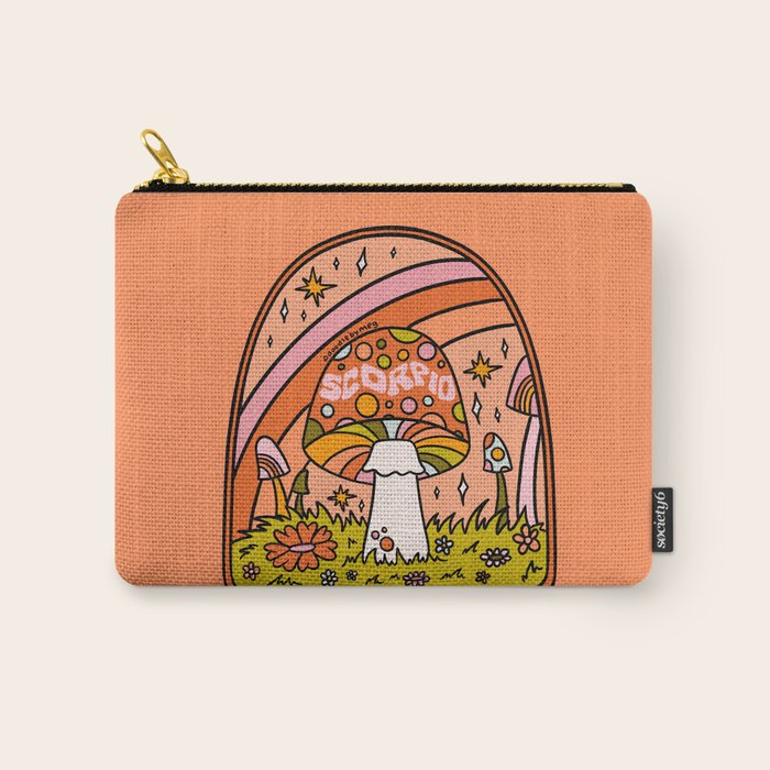 Scorpio Mushroom Carry All Pouch Gallery Image 1