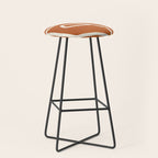 abstract minimal 57 Terracota Stool Gallery Image 1