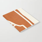 abstract minimal 57 Terracota Notebook Gallery Image 2
