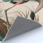 Great Blue Heron Birds of America Audubon Illustration Rug Gallery Image 4