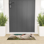 Great Blue Heron Birds of America Audubon Illustration Welcome Mat Gallery Image 3