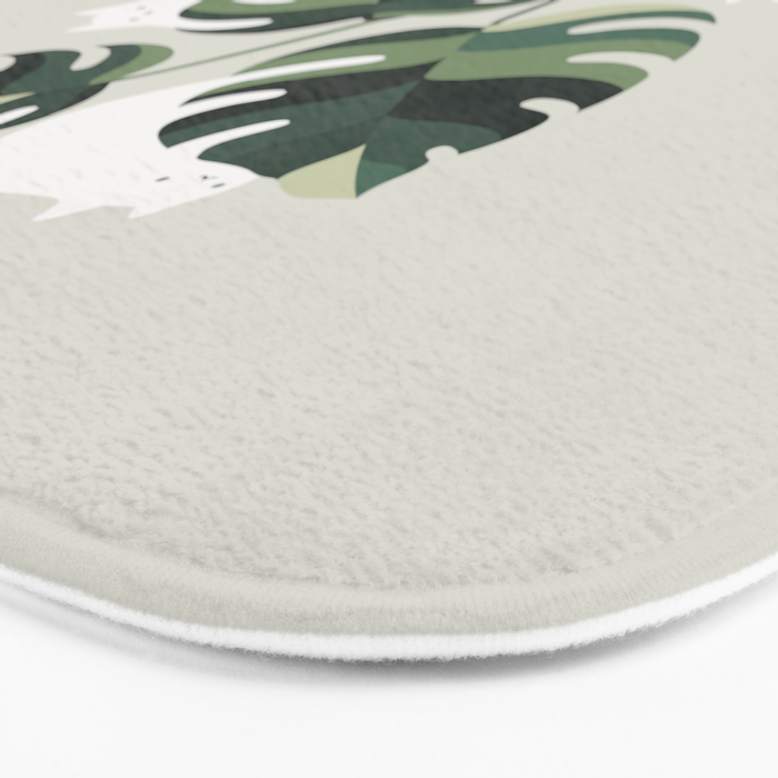 Cat and Plant 11 Bath Mat Gallery Image 3