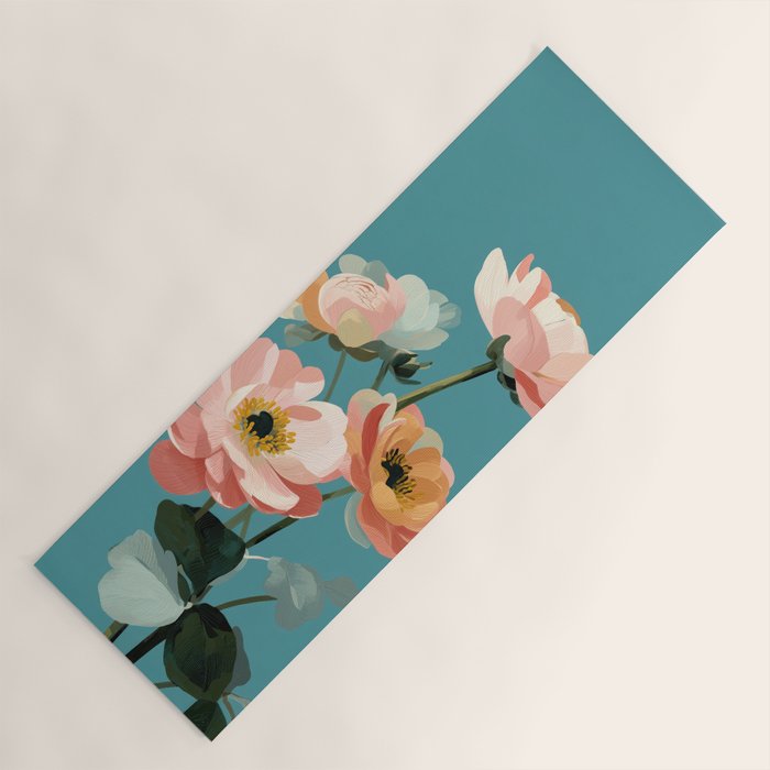 Soft Spring Botanicals Yoga Mat Gallery Image 1