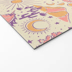 Desert Unicorn - Purple, pink, and gold Welcome Mat Gallery Image 2