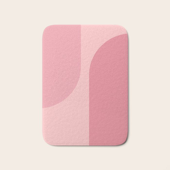 Modern Minimal Arch Abstract V Bath Mat Gallery Image 1