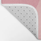 Modern Minimal Arch Abstract V Bath Mat Gallery Image 2