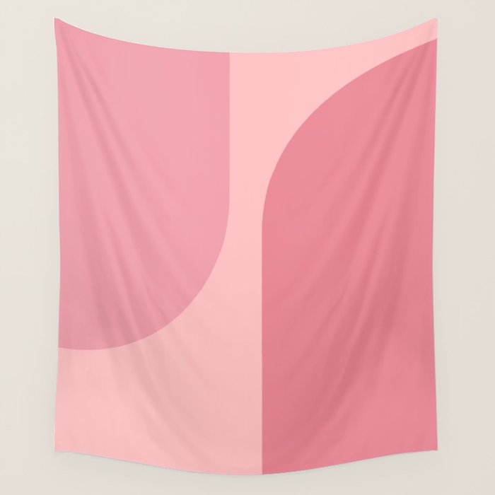 Modern Minimal Arch Abstract V Wall Tapestry Gallery Image 1