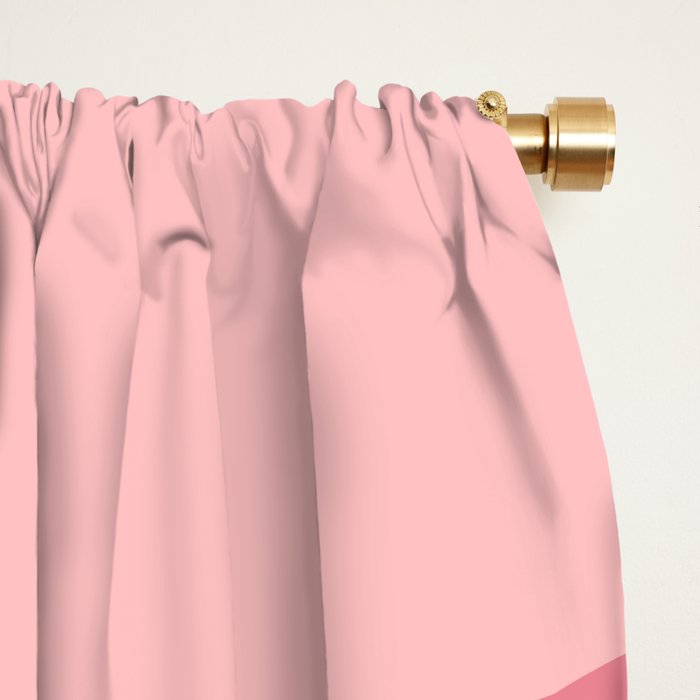 Modern Minimal Arch Abstract V Window Curtain Gallery Image 2