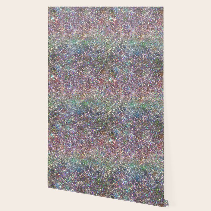 Amazing Rainbow Glitter Design Pattern Wallpaper Gallery Image 2