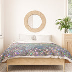 Amazing Rainbow Glitter Design Pattern Duvet Cover Gallery Image 3