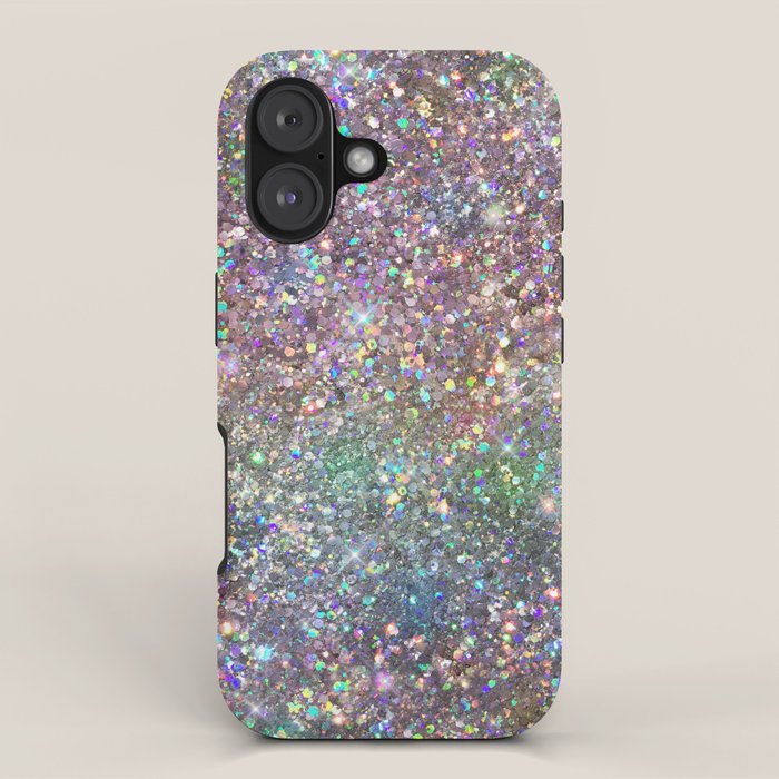 Amazing Rainbow Glitter Design Pattern iPhone Case Gallery Image 1