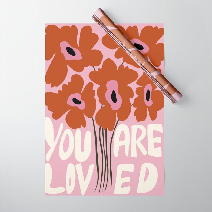 You Are Loved Wrapping Paper Gallery Image 1