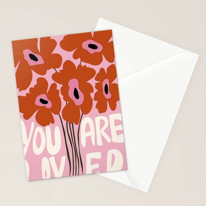 You Are Loved Stationery Card Gallery Image 2