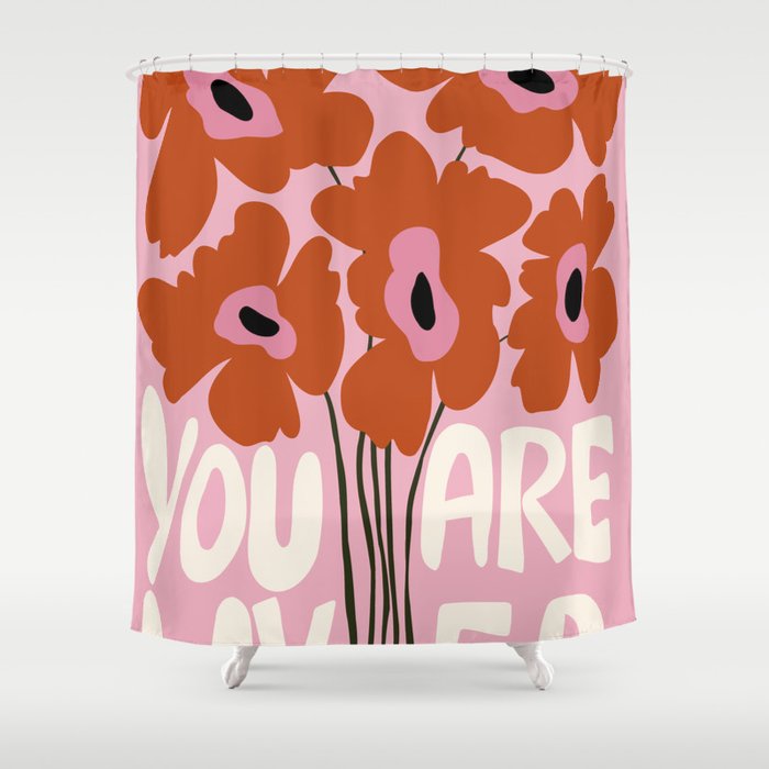 You Are Loved Shower Curtain Gallery Image 1