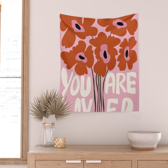 You Are Loved Wall Tapestry Gallery Image 2