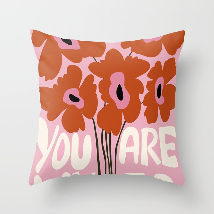 You Are Loved Throw Pillow Gallery Image 6