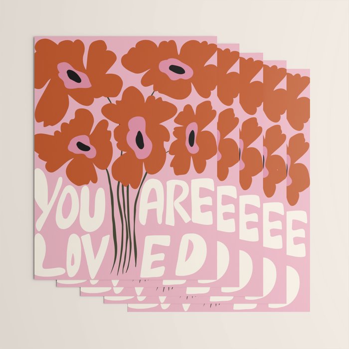 You Are Loved Wrapping Paper Gallery Image 3