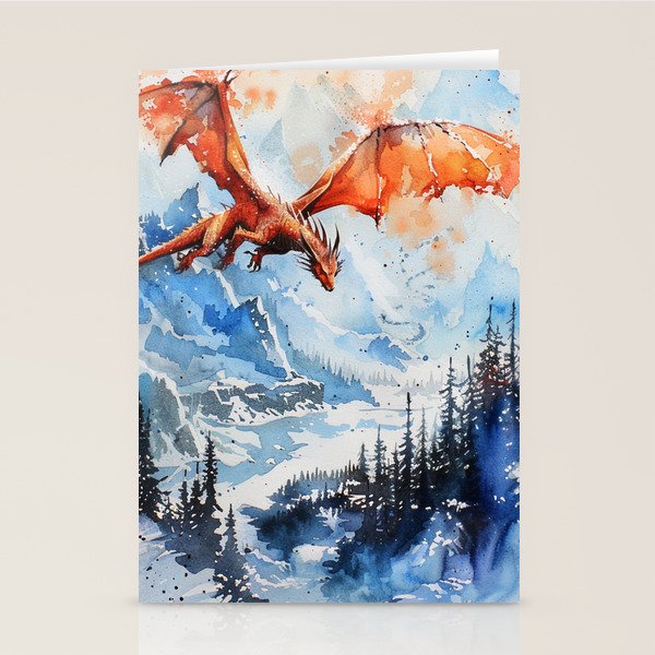 Magical Dragon 8 Stationery Card Gallery Image 2