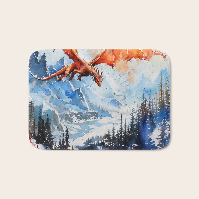 Magical Dragon 8 Bath Mat Gallery Image 1