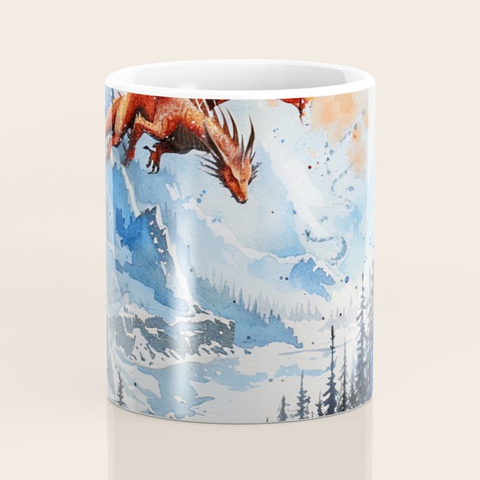 Magical Dragon 8 Coffee Mug Gallery Image 4