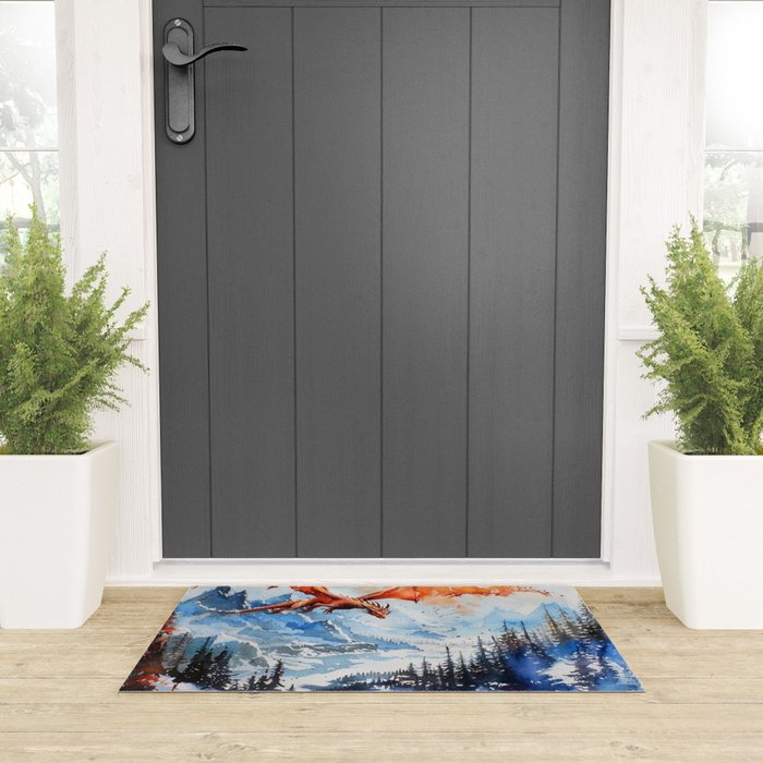 Magical Dragon 8 Welcome Mat Gallery Image 3