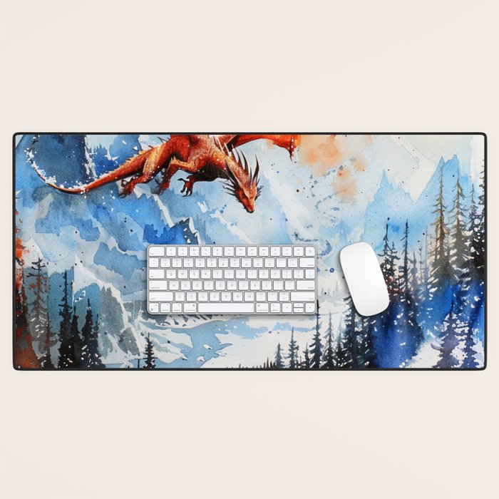 Magical Dragon 8 Desk Mat Gallery Image 1