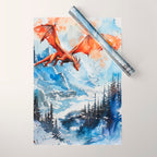 Magical Dragon 8 Wrapping Paper Gallery Image 1