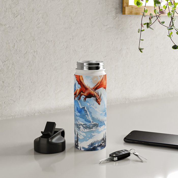 Magical Dragon 8 Water Bottle Gallery Image 4