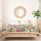 Tropical Bird Pattern Duvet Cover Gallery Image 3