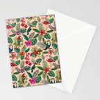 Tropical Bird Pattern Stationery Card Gallery Image 2