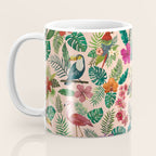 Tropical Bird Pattern Coffee Mug Gallery Image 3