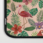 Tropical Bird Pattern Laptop Sleeve Gallery Image 3