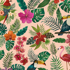 Tropical Bird Pattern Coffee Mug Gallery Image 2