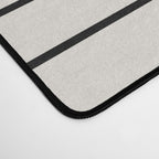 Minimal Geometric Pattern - Black Desk Mat Gallery Image 4