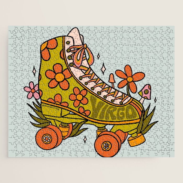 Virgo Roller Skate Jigsaw Puzzle Gallery Image 1