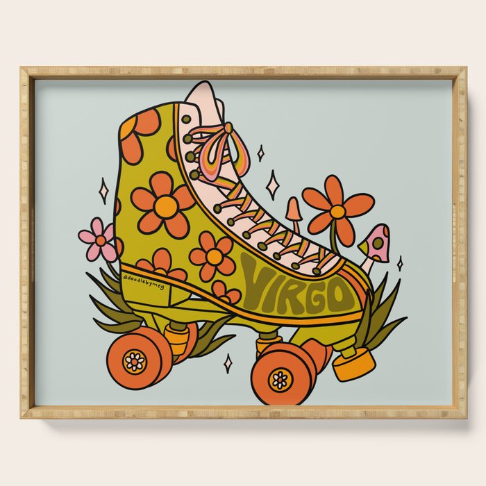 Virgo Roller Skate Serving Tray Gallery Image 1