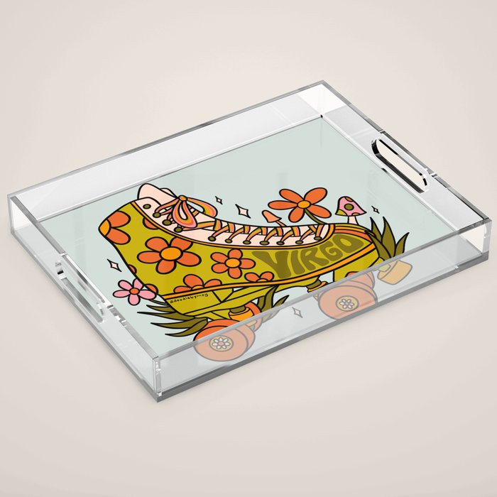 Virgo Roller Skate Acrylic Tray Gallery Image 1