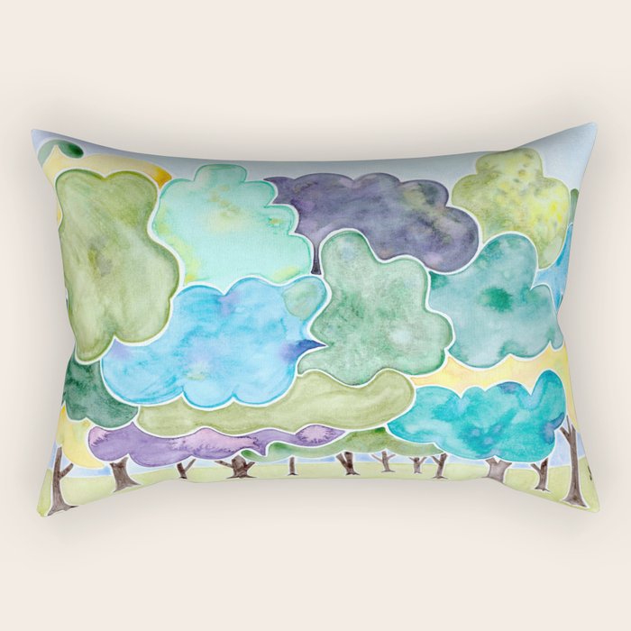 Cool Treeze Rectangular Pillow Gallery Image 2