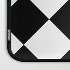 Checkered (Black and White) Laptop Sleeve Gallery Image 3