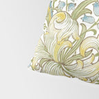 William Morris Golden Lily White Floral Pillow Sham Gallery Image 4