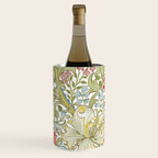 William Morris Golden Lily White Floral Wine Chiller Gallery Image 2