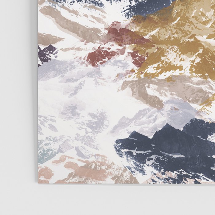 Abstract Colorful mountains C Poster Gallery Image 3