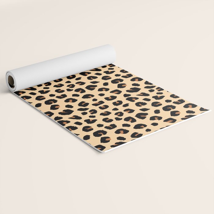 Leopard Print Yoga Mat Gallery Image 2