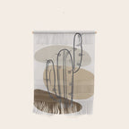 Abstract Cactus Wall Hanging Gallery Image 1
