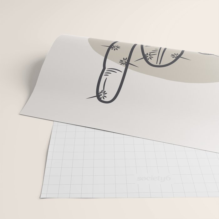 Abstract Cactus Wrapping Paper Gallery Image 2