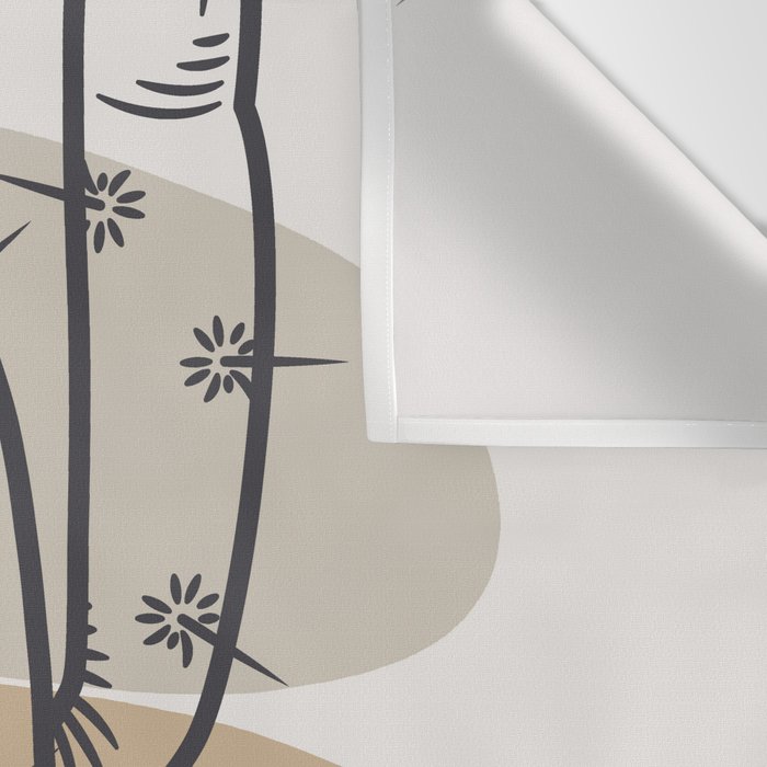 Abstract Cactus Wall Tapestry Gallery Image 3