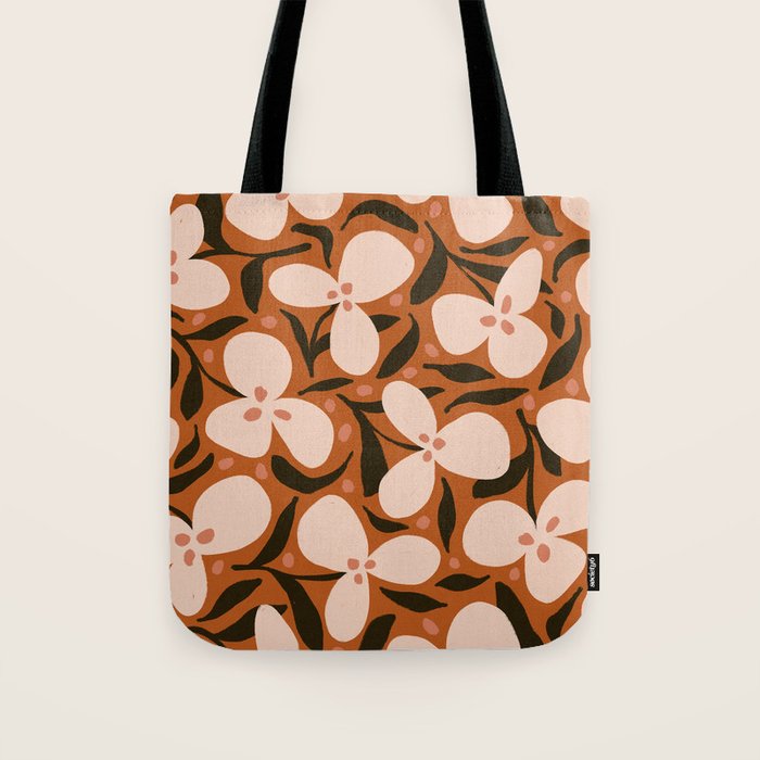 Lazy Florals #2 Tote Bag Gallery Image 1