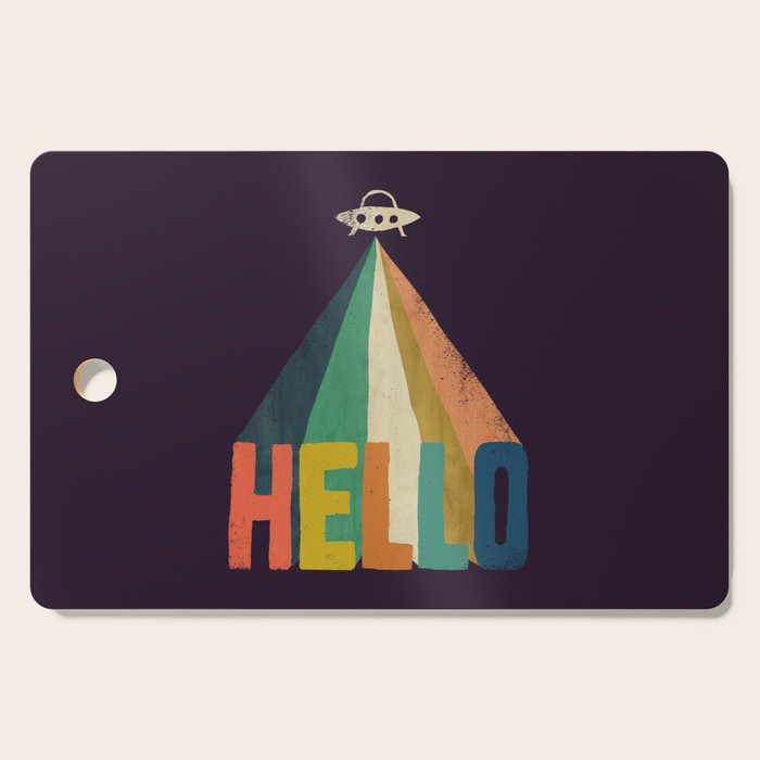 Hello I come in peace Cutting Board Gallery Image 1