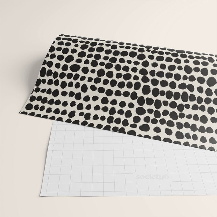 Irregular Polka Dot Pattern #1 Wrapping Paper Gallery Image 2